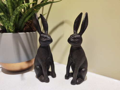 Pair stunning cast - of, iron