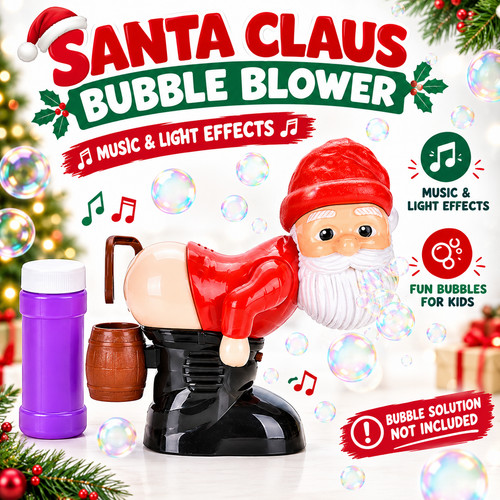 Santa claus fart - fart, bubble