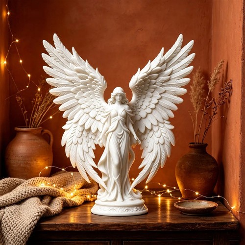 Elegant angel figurine - angel,