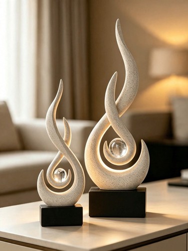 1pc inch flame statue - 1pc,
