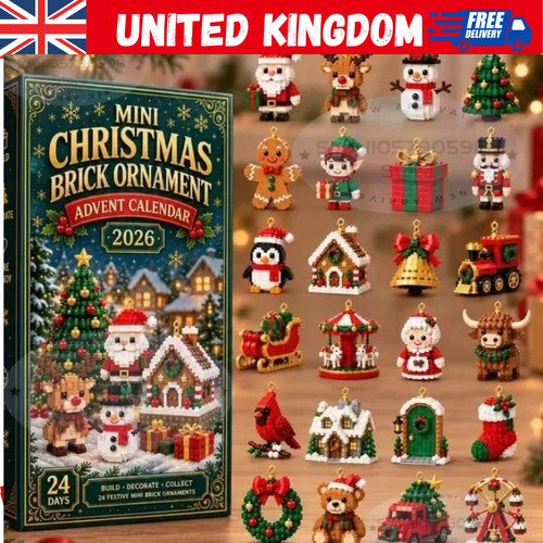 Mini christmas brick - 3d,