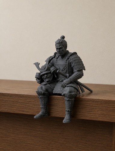 Samurai warrior shelf sitter - warrior,