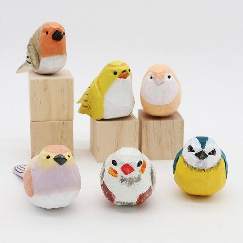 Wood carving bird small - carving,
