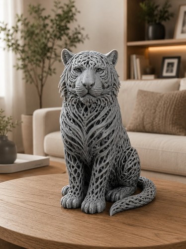 Tiger statue decorative - tiger,