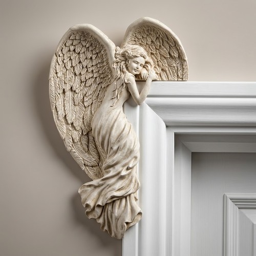 Angel door frame - angel, decoration