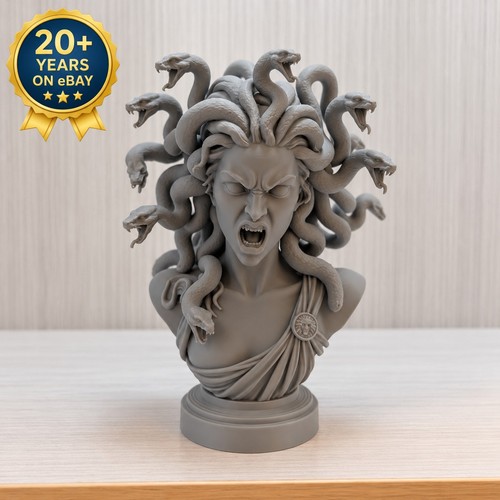 Medusa bust statue greek - medusa,