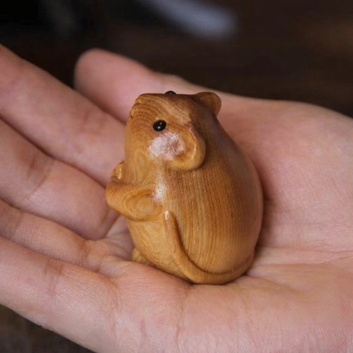 Cute hand carved wooden - carved,