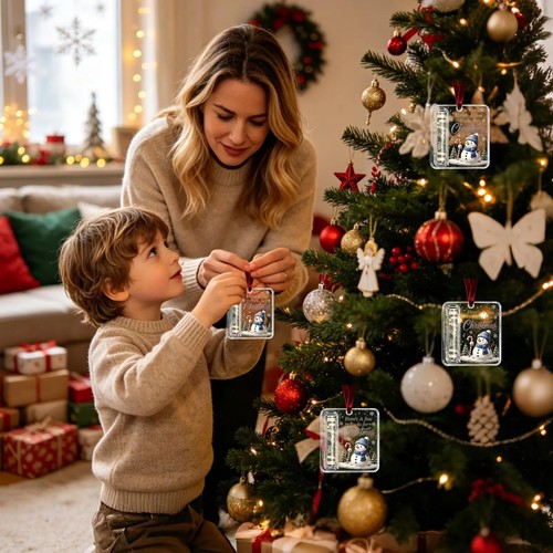 Christmas cash gift ornament - christmas,