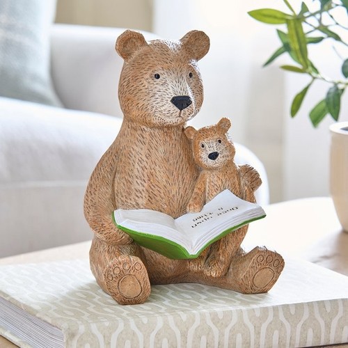 Bear reading decoration - reading,
