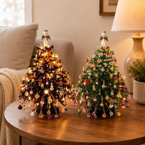 Beaded christmas tree kit - beaded,