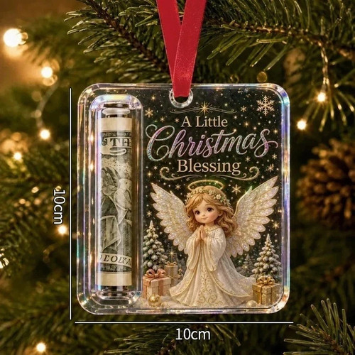 Christmas cash gift - cash, ornament