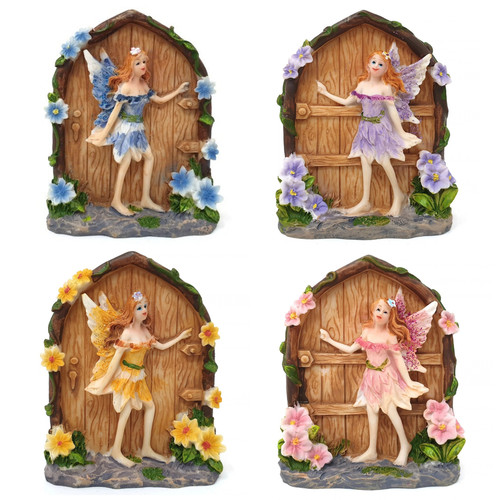 Miniature fairy door - door, garden