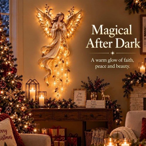 Christmas angel lights - christmas,