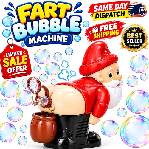 Santa claus fart bubble - claus,