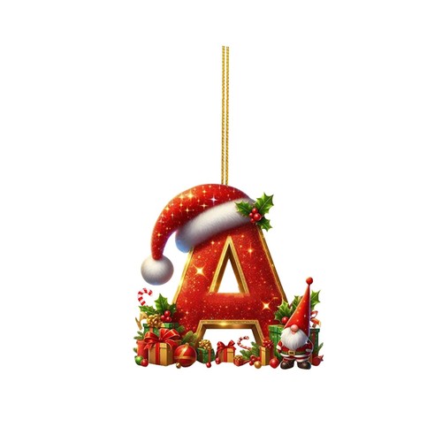 Christmas letters ornament - 26,