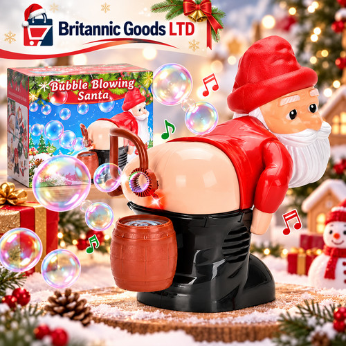 Santa claus fart bubble - fart,