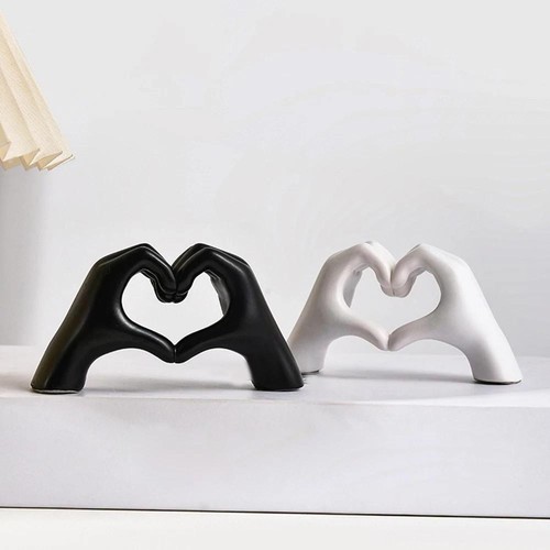 Heart shaped hand - shaped, ornament