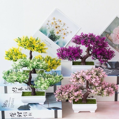 Artificial bonsai potted plant - bonsai,