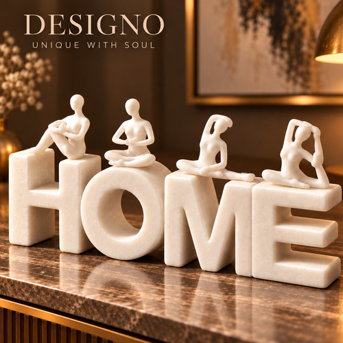 Modern home letter - letter, sculpture