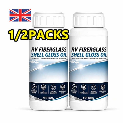 Fiberglass gloss oil shine - rv,