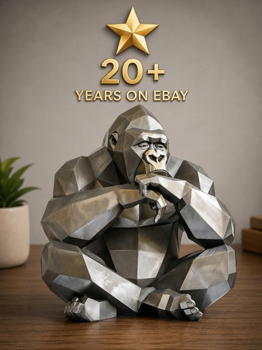 Thinking gorilla ornament - gorilla,