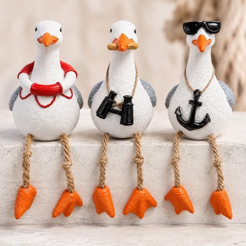 Seagull fun bathroom ornament - bathroom,