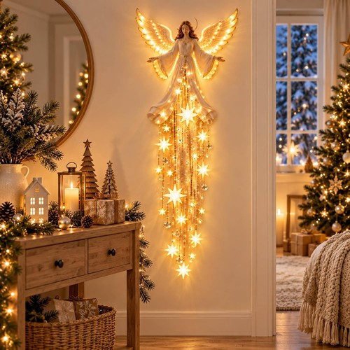 Christmas angel lights - lights, led