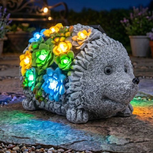 Garden hedgehog ornament solar - hedgehog,