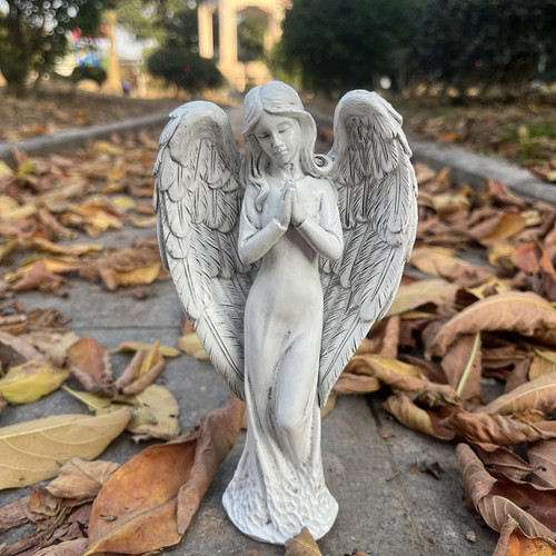 Angel garden statue - angel,