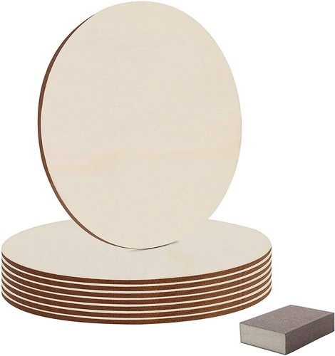 30cm wooden circles wood - x,